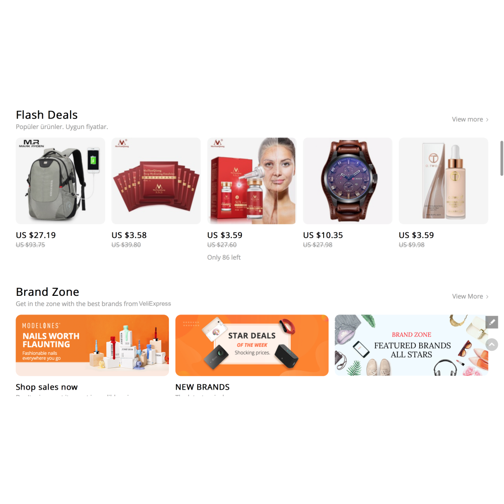 Opencart Ali Ekspress Tema