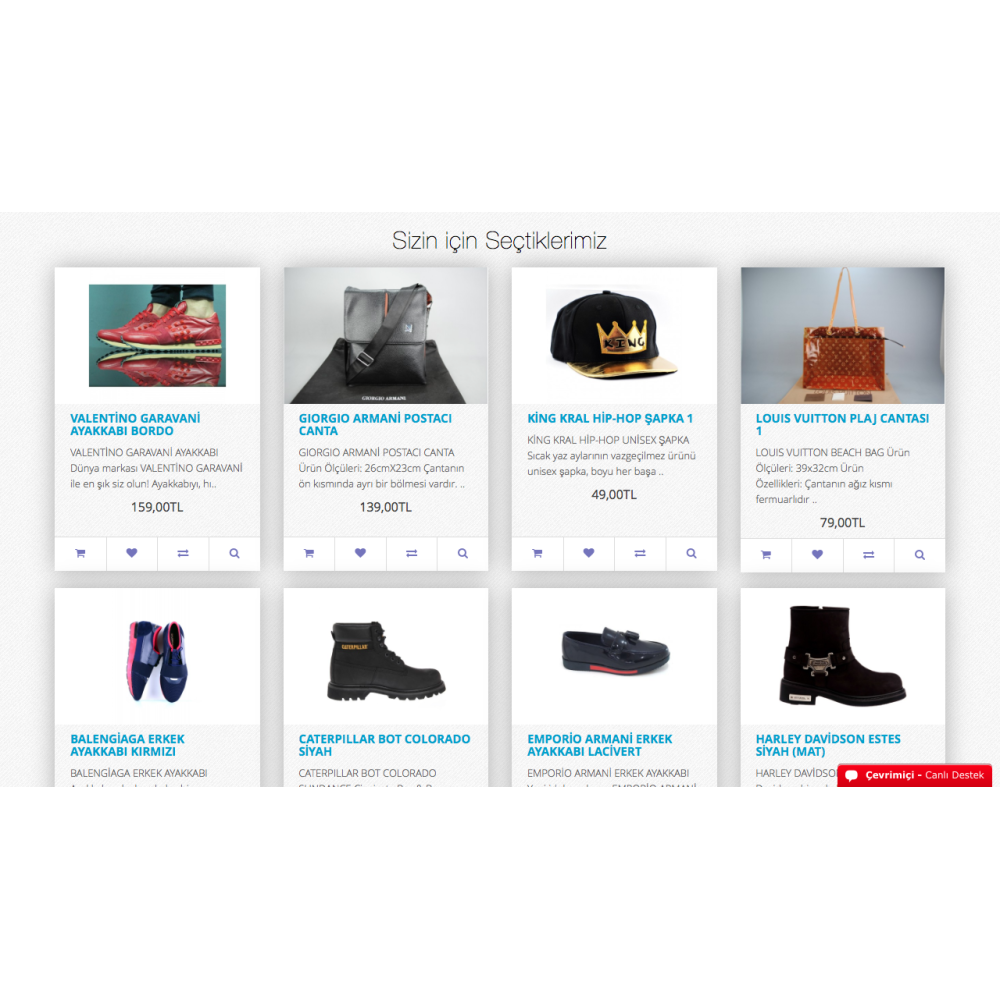 Opencart Hep Tarz Tema