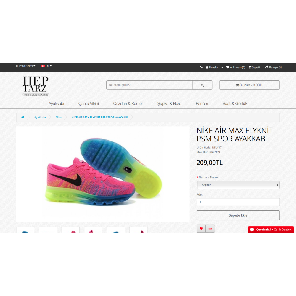 Opencart Hep Tarz Tema