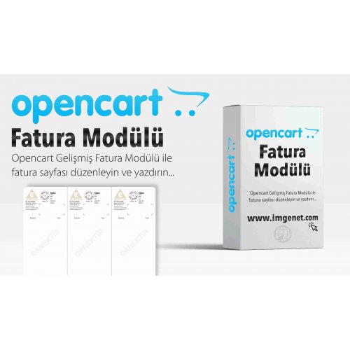 Opencart Fatura Düzenleme Modülü