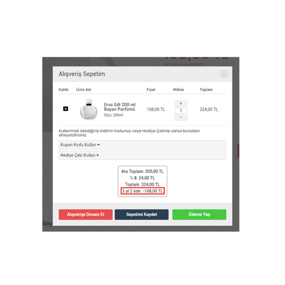 Opencart Kampanya Modülü