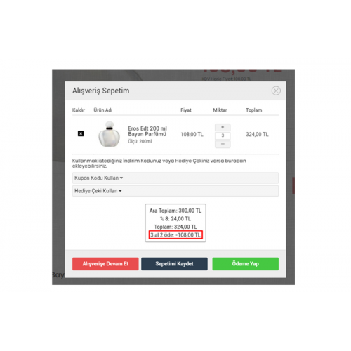 Opencart Kampanya Modülü