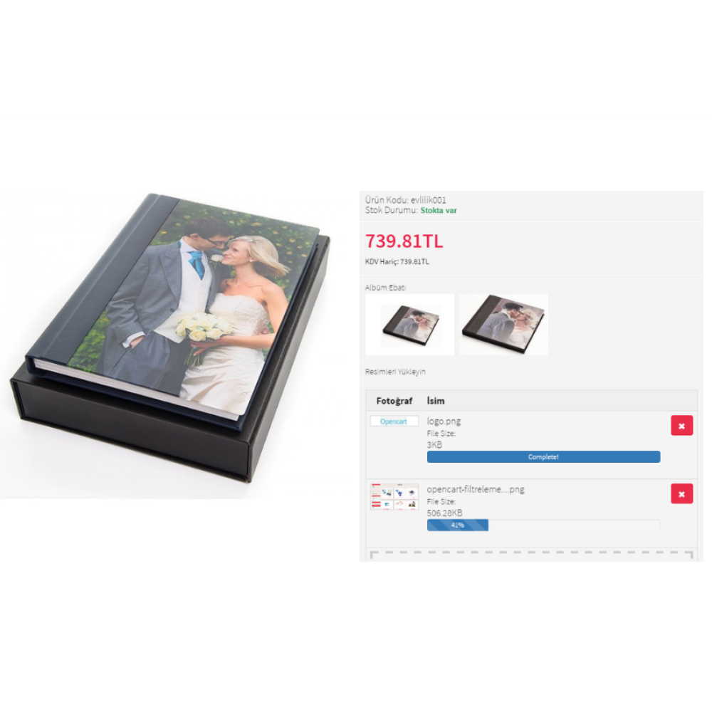 Opencart Resim Yükleme Modülü