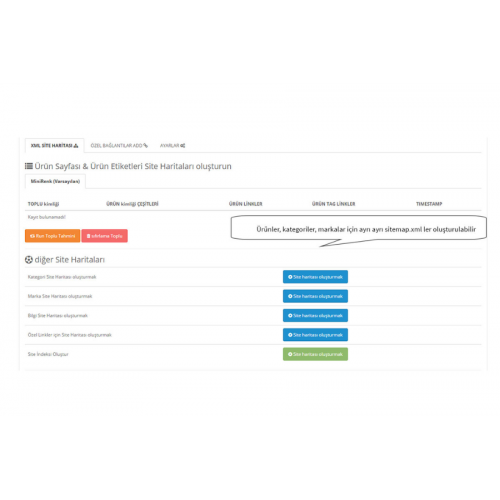 Opencart Sitemap Generator Modülü