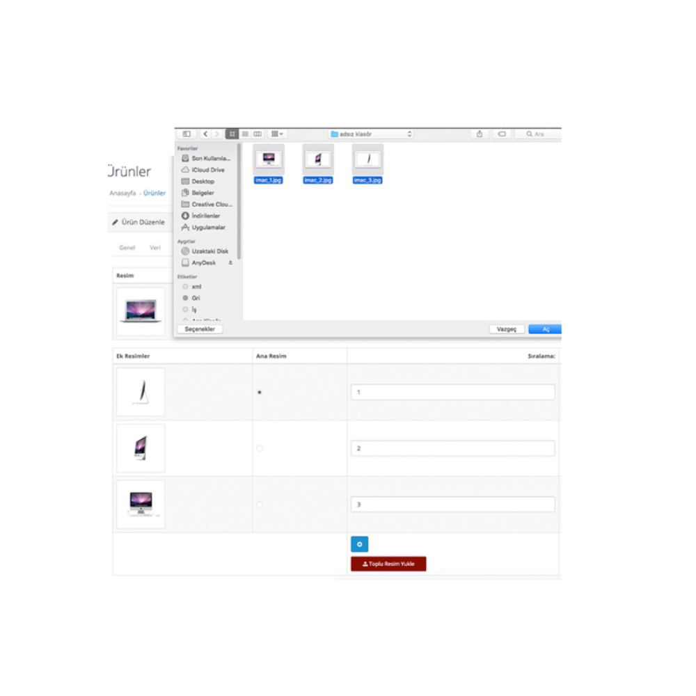 Opencart Toplu Resim Yükleme Modülü