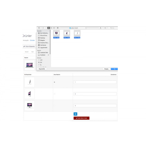 Opencart Toplu Resim Yükleme Modülü
