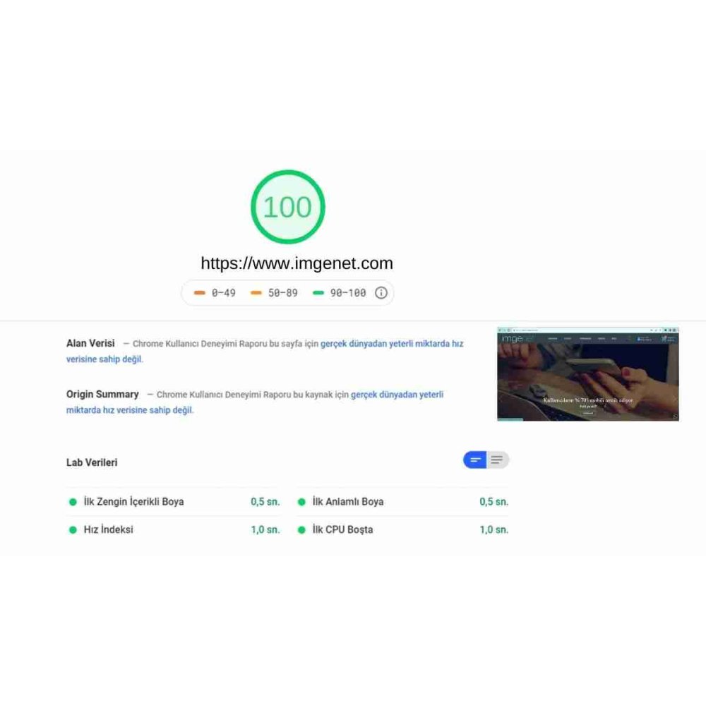 Web Sitesi Bakım ve Hızlandırma Hizmeti
