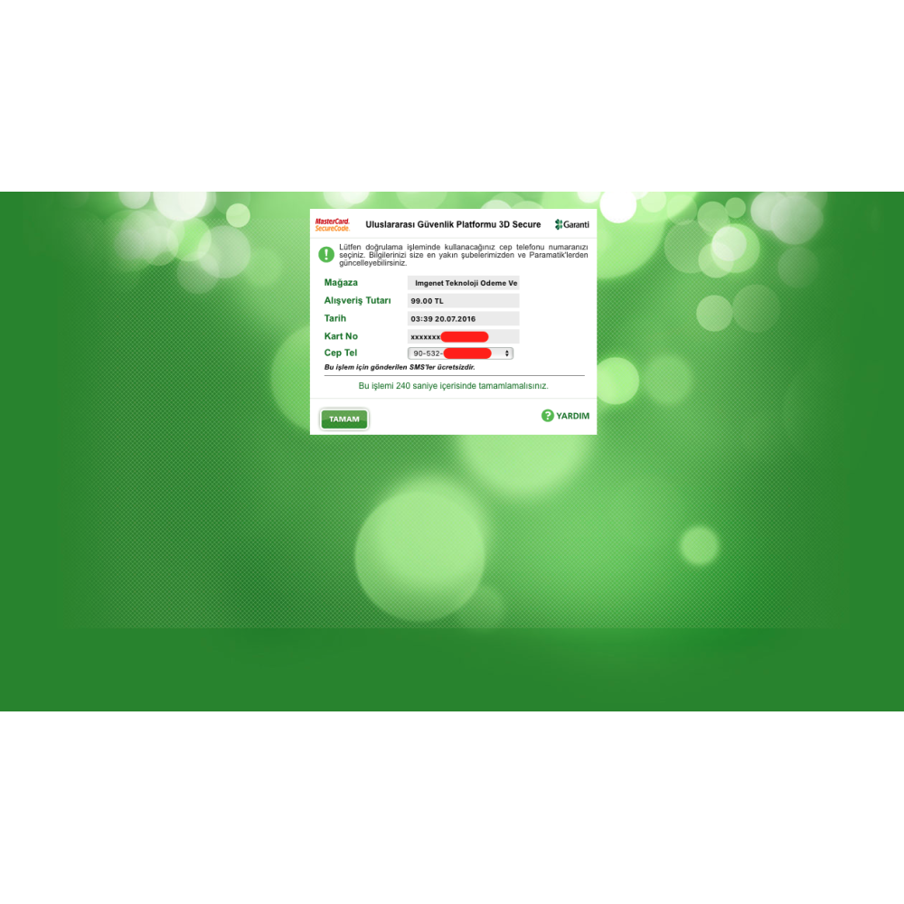 Opencart Tüm Bankalar Sanal Pos Modulü + Kurulum