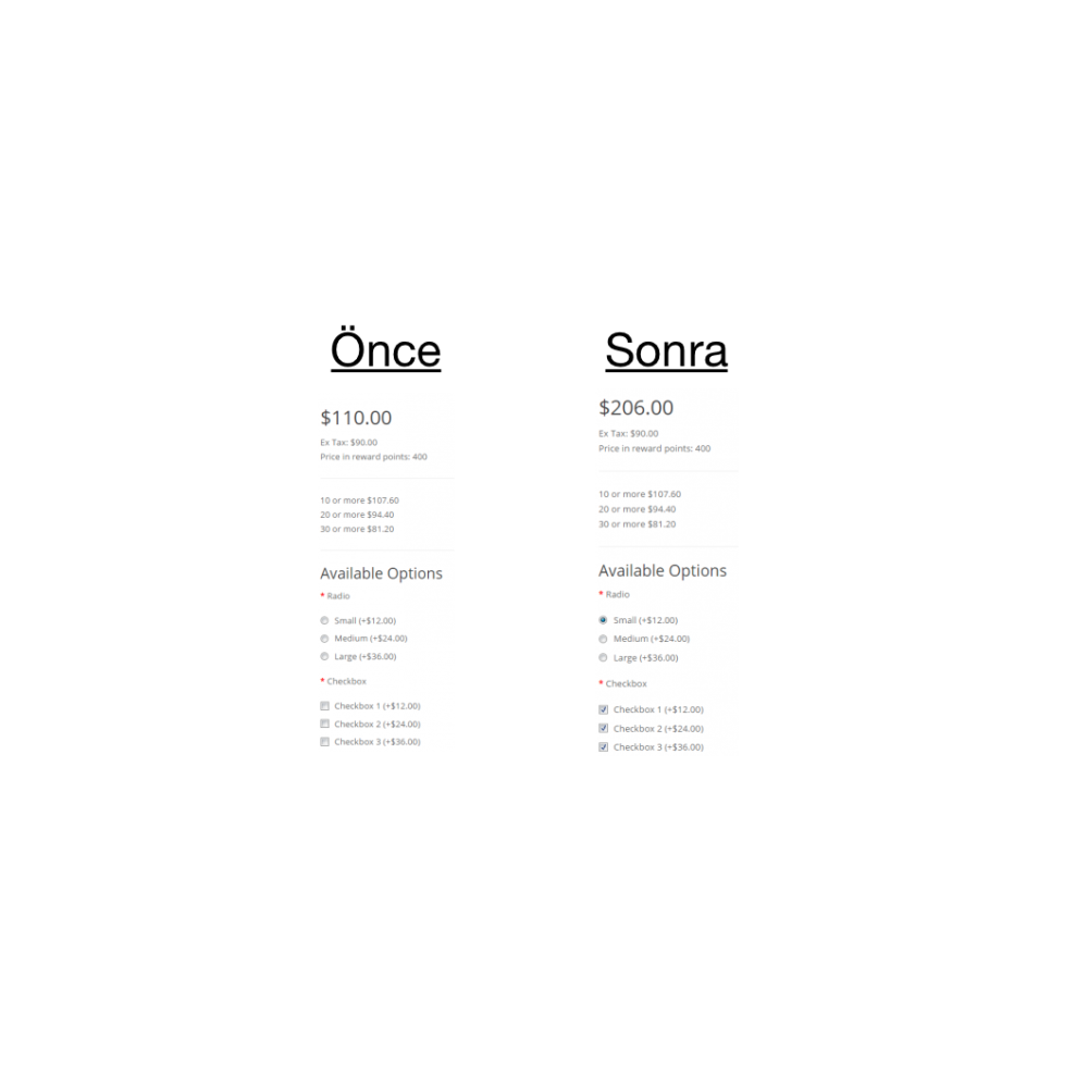 Opencart Otomatik Fiyat Değişimi