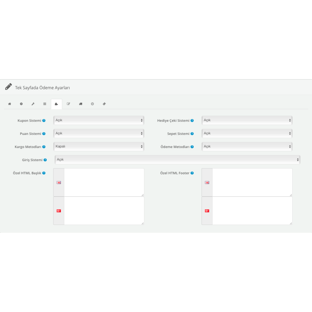 Opencart Hızlı Sipariş Modülü