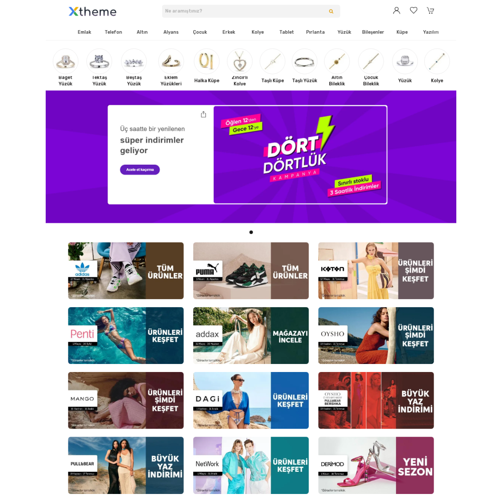 Opencart Trendyol Teması