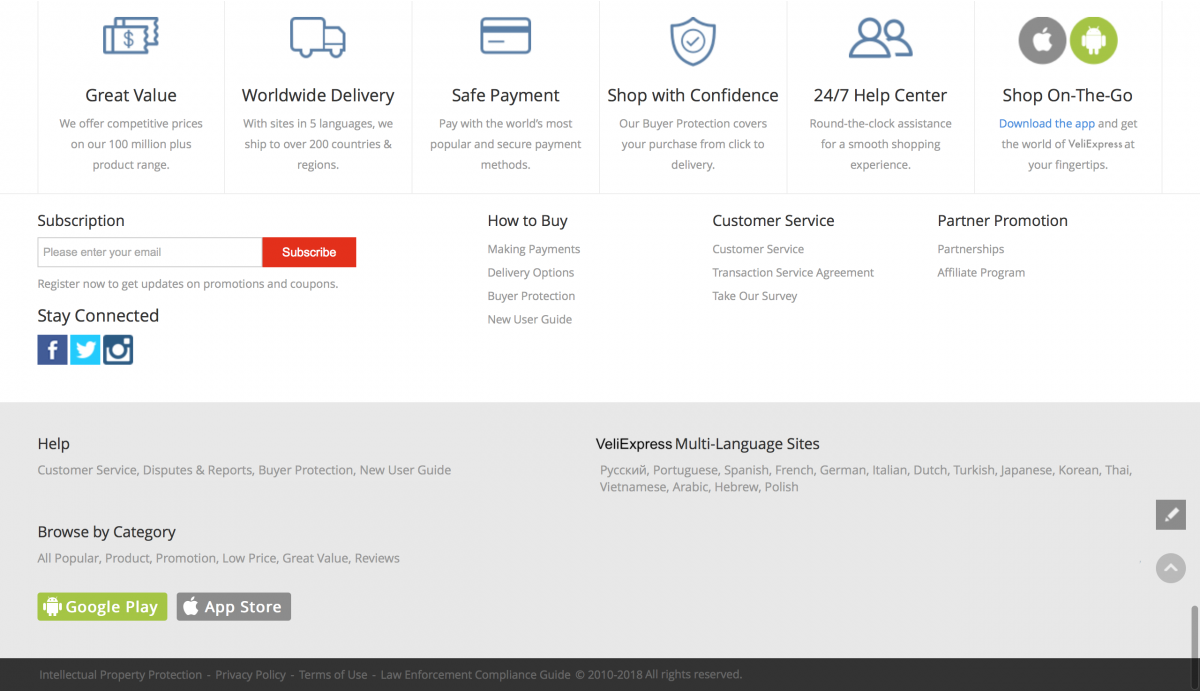 Opencart Ali Ekspress Tema