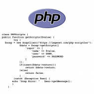 PHP Scriptler