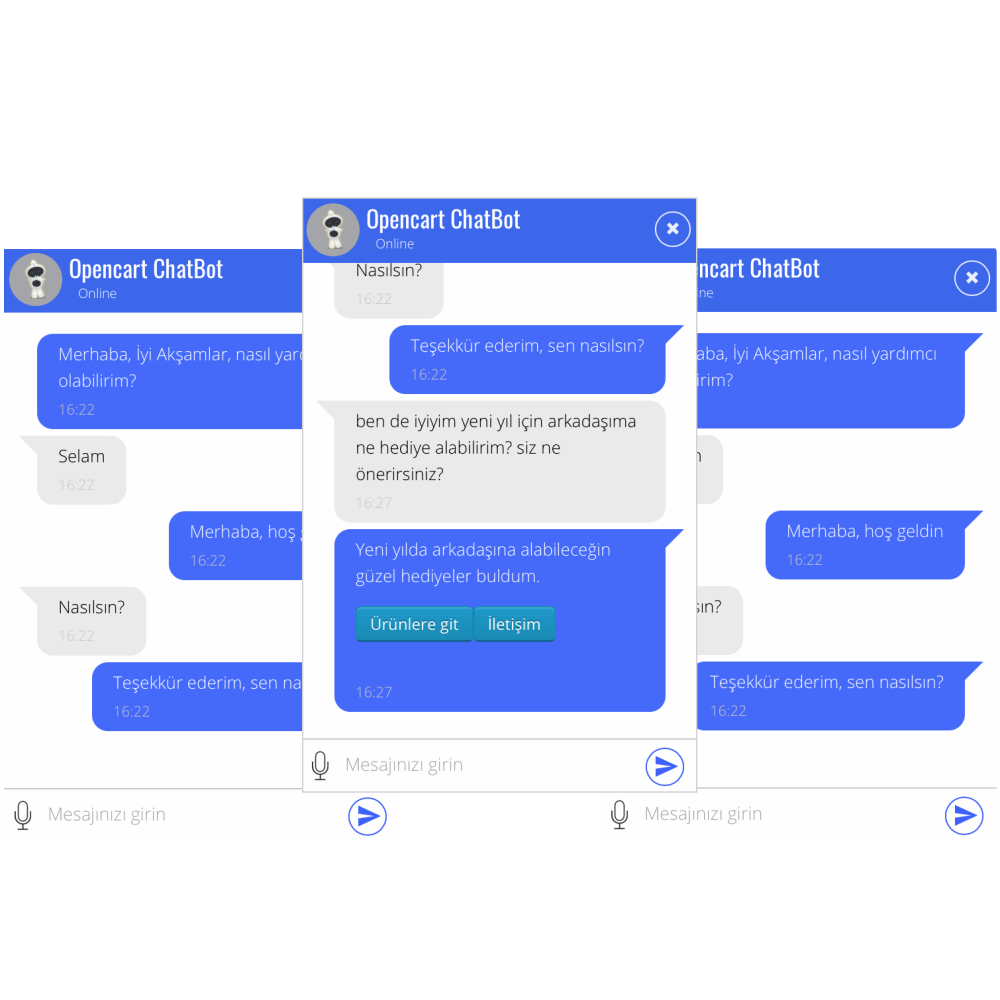 Opencart ChatGPT Modülü Opencart ChatGPT Modülü