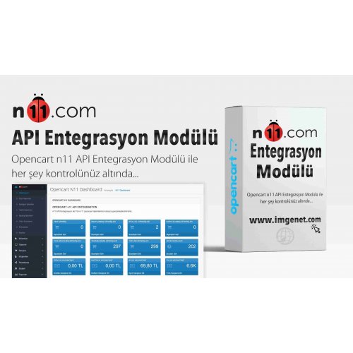 Opencart n11 API Entegrasyon Modülü