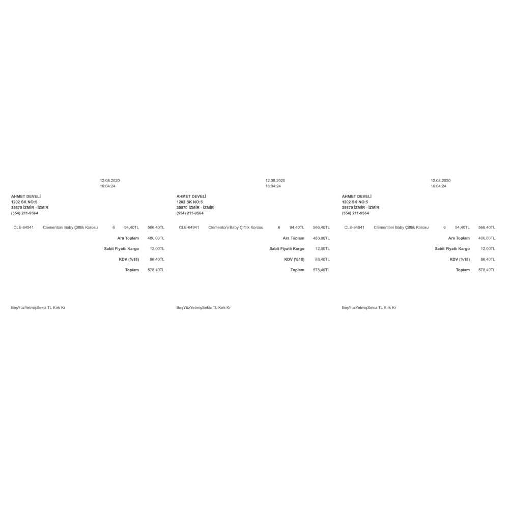 Opencart Fatura Düzenleme Modülü Opencart Fatura Düzenleme Modülü