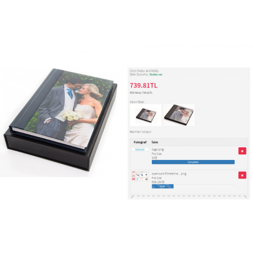 Opencart Resim Yükleme Modülü