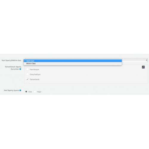 Opencart Yeni Siparişlerde Sesli Uyarı